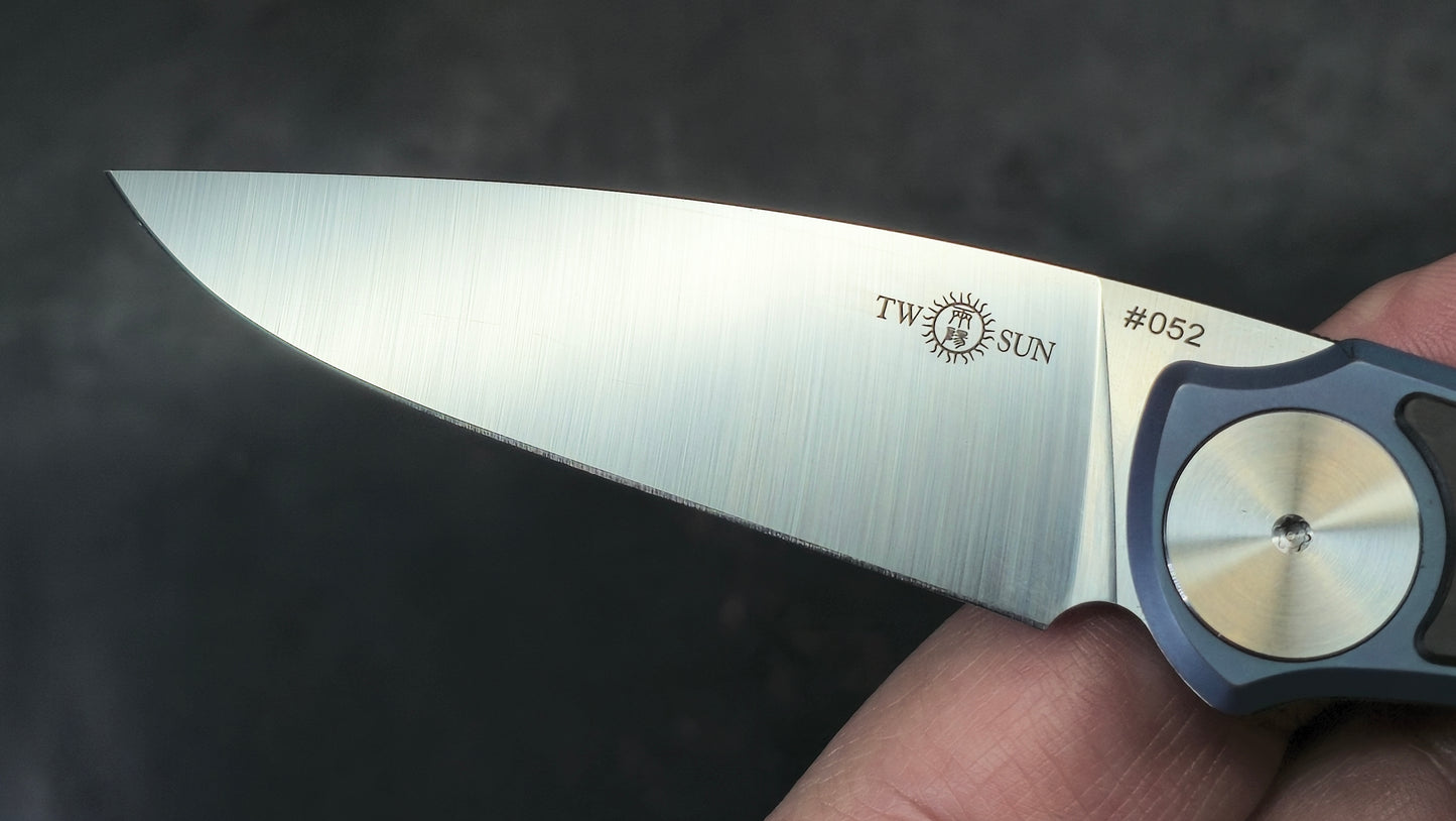 TWOSUN TS389 INTEGRAL Titanium / Carbon Fiber M390 (NEW)
