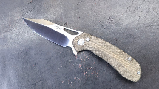 TWOSUN TS399 Button Lock Micarta D2 (NEW)