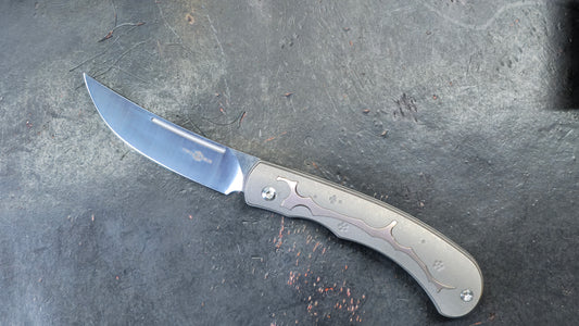 TWOSUN TS315 Slip Joint Titanium Handle M390 (NEW)