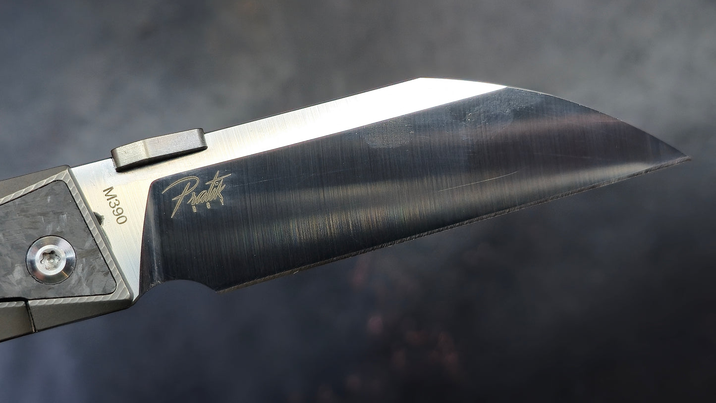 TWOSUN TS322 Titanium Carbon Fiber M390 (NEW)