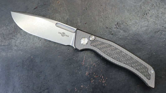 TWOSUN TS329 Titanium Carbon Fiber M390 (NEW)