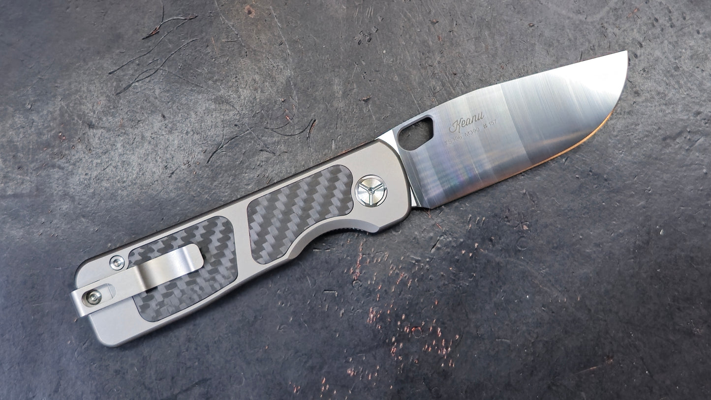TWOSUN TS396 Titanium Carbon Fiber M390 (NEW)