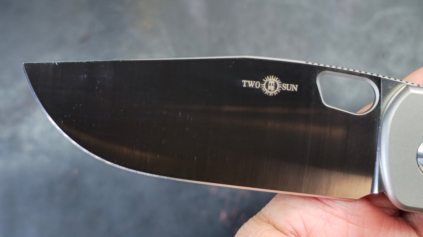 TWOSUN TS396 Titanium Carbon Fiber M390 (NEW)