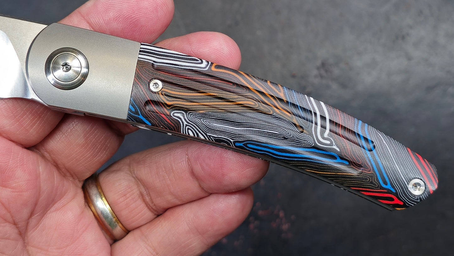 TWOSUN TS343 Titanium G10 Gimascus D2 (NEW)