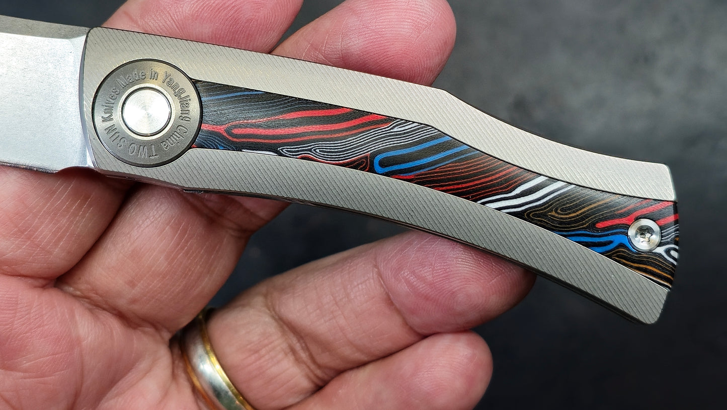 TWOSUN TS385 Titanium Gimascus G10 14C28N (NEW)