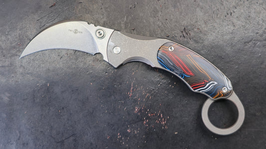 TWOSUN TS373 Titanium Gimascus G10 D2 (NEW)