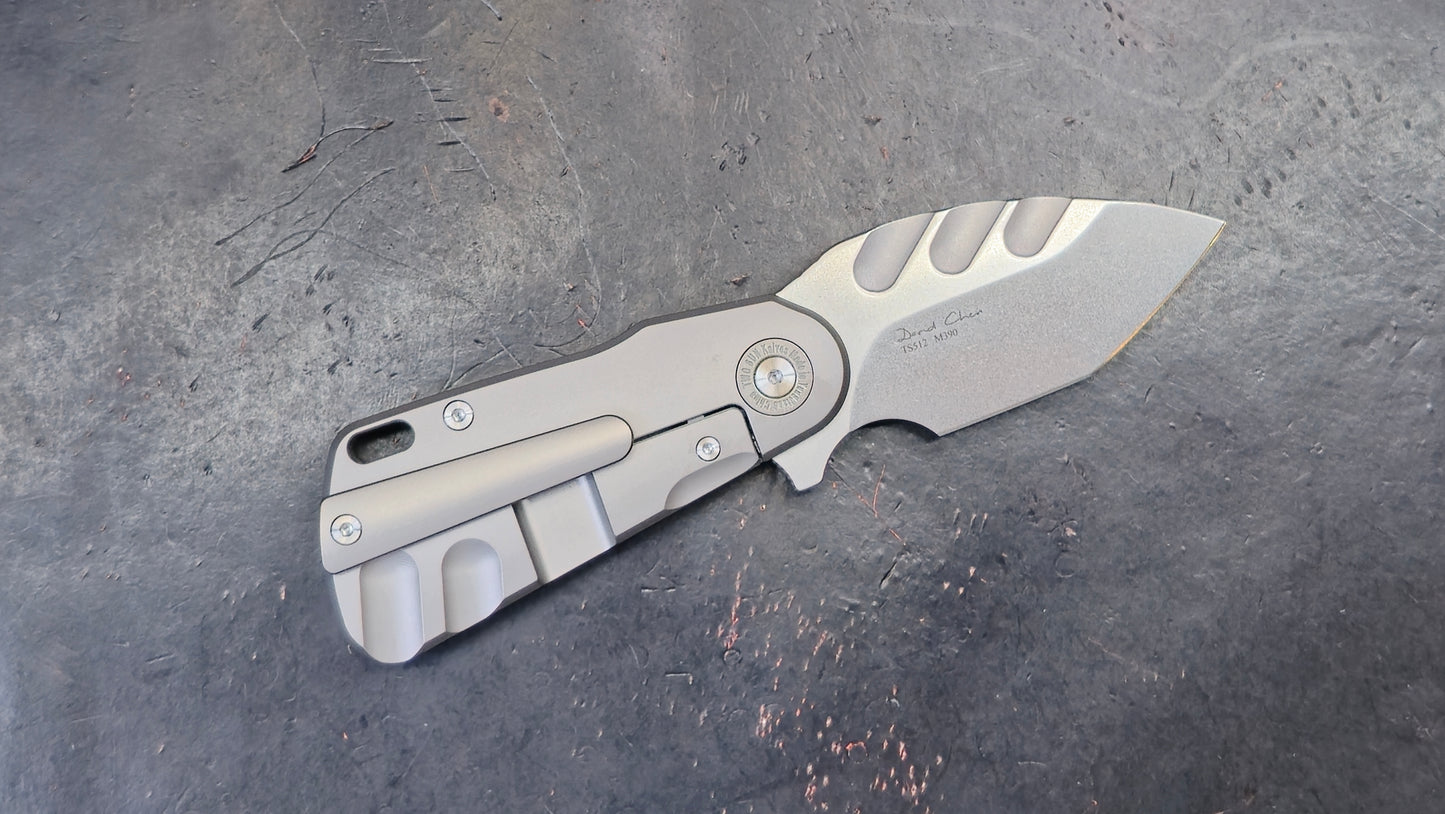 TWOSUN TS512 Carbon Fiber/Titanium Handle M390 (NEW)
