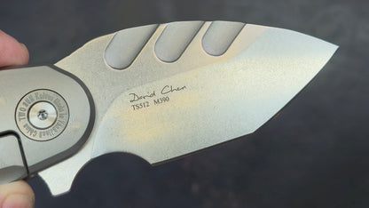 TWOSUN TS512 Carbon Fiber/Titanium Handle M390 (NEW)