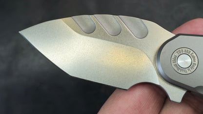 TWOSUN TS512 Carbon Fiber/Titanium Handle M390 (NEW)