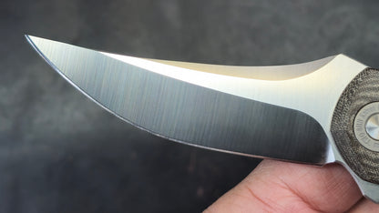 TWOSUN TS426 Titanium/Micarta Handle N690 (NEW)