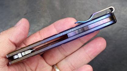 TWOSUN TS408 Titanium Handle 14C28N