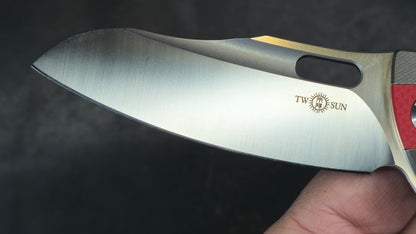 TWOSUN TS432 G10/Titanium Handle K110 (NEW)