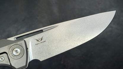 TWOSUN TS471 Titanium and G10 Handle 14C28N (NEW)