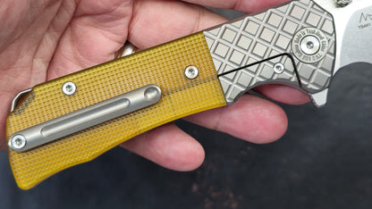 TWOSUN TS461 Titanium/PEI Handle M390 (NEW)