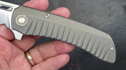 TWOSUN TS411 Gray Titanium Handle 14C28N (NEW)