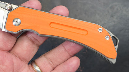 TWOSUN TS472 Titanium/G10 Handle 14C28N (NEW)