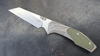 TWOSUN TS435 Titanium/G10 Handle 14C28N (NEW)
