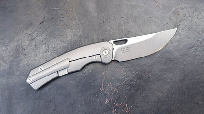 TWOSUN TS457 Carbon Fiber/Titanium Handle M390 (NEW)