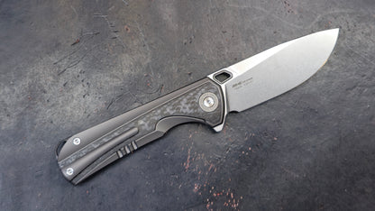 TWOSUN TS419 Titanium/Carbon Fiber Handle YJ01-V1 (NEW)