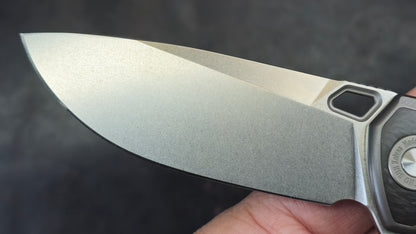 TWOSUN TS419 Titanium/Carbon Fiber Handle YJ01-V1 (NEW)