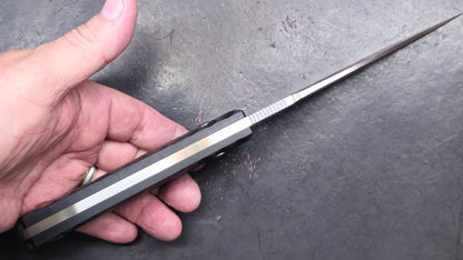 SIXLEAF SL-65 G-10 9CR14MOV With A Fire Starter Striker (NEW)