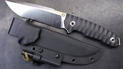 SIXLEAF SL-65 G-10 9CR14MOV With A Fire Starter Striker (NEW)