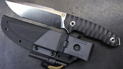 SIXLEAF SL-65 G-10 9CR14MOV With A Fire Starter Striker (NEW)