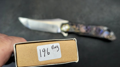 TWOSUN TS196 ENGRAVED Titanium M390 (NEW)