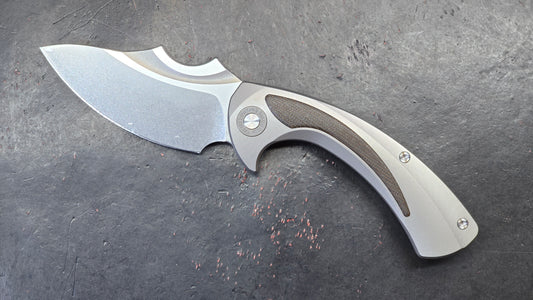 TWOSUN TS566 Micarta Titanium K110 (NEW)