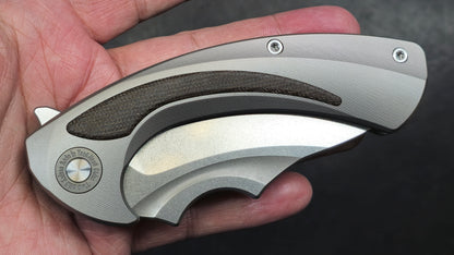 TWOSUN TS566 Micarta Titanium K110 (NEW)