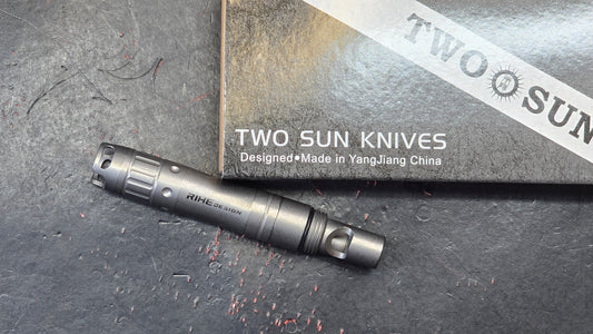 TWOSUN WS15 Titanium Whistle / Pen (NEW)