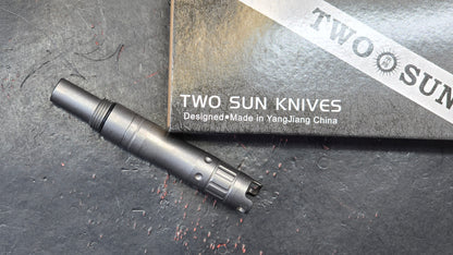 TWOSUN WS15 Titanium Whistle / Pen (NEW)