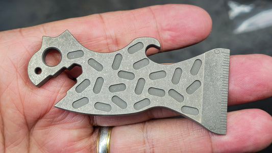 TWOSUN EDC91 Prybar, Opener, Ruler, Multi Tool (NEW)