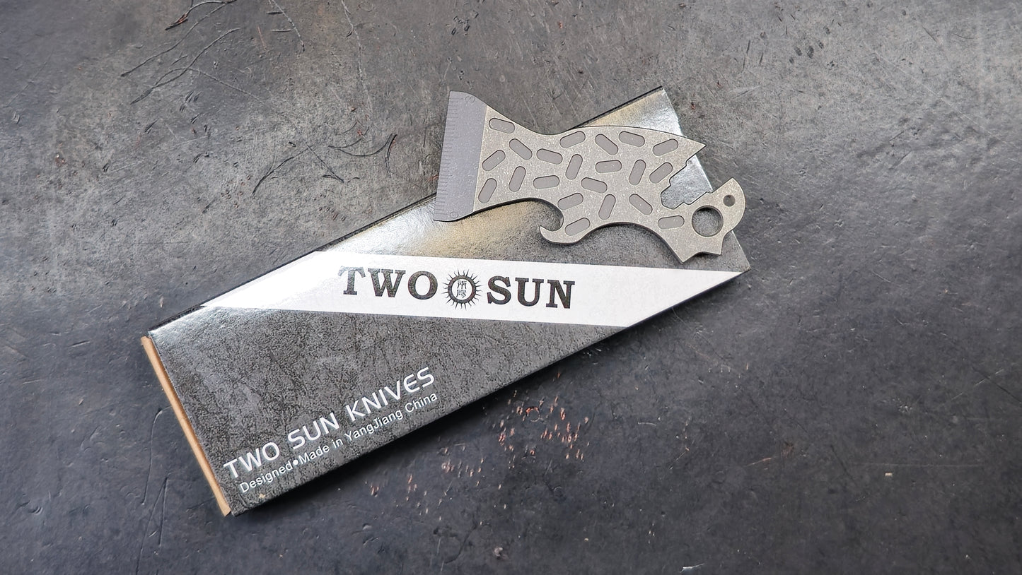 TWOSUN EDC91 Prybar, Opener, Ruler, Multi Tool (NEW)