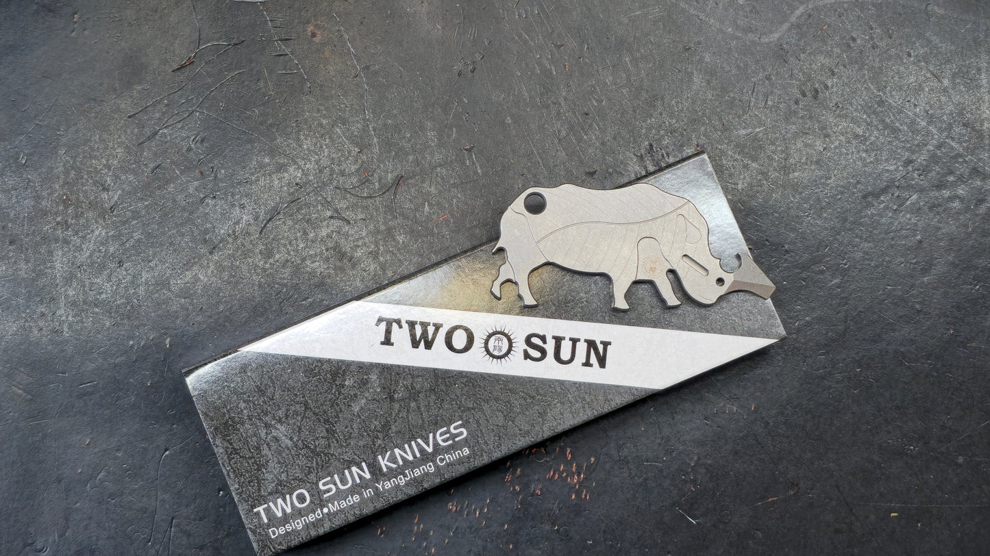 TWOSUN EDC94 TC4 Titanium Pry Bar TOOL (NEW)