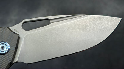 Kubey Tityus Flame Annoed Titanium 14C28N (NEW)