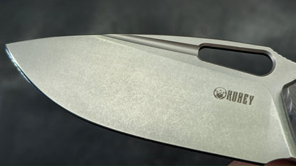 Kubey Tityus Flame Annoed Titanium 14C28N (NEW)