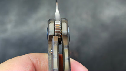 Kubey Tityus Flame Annoed Titanium 14C28N (NEW)