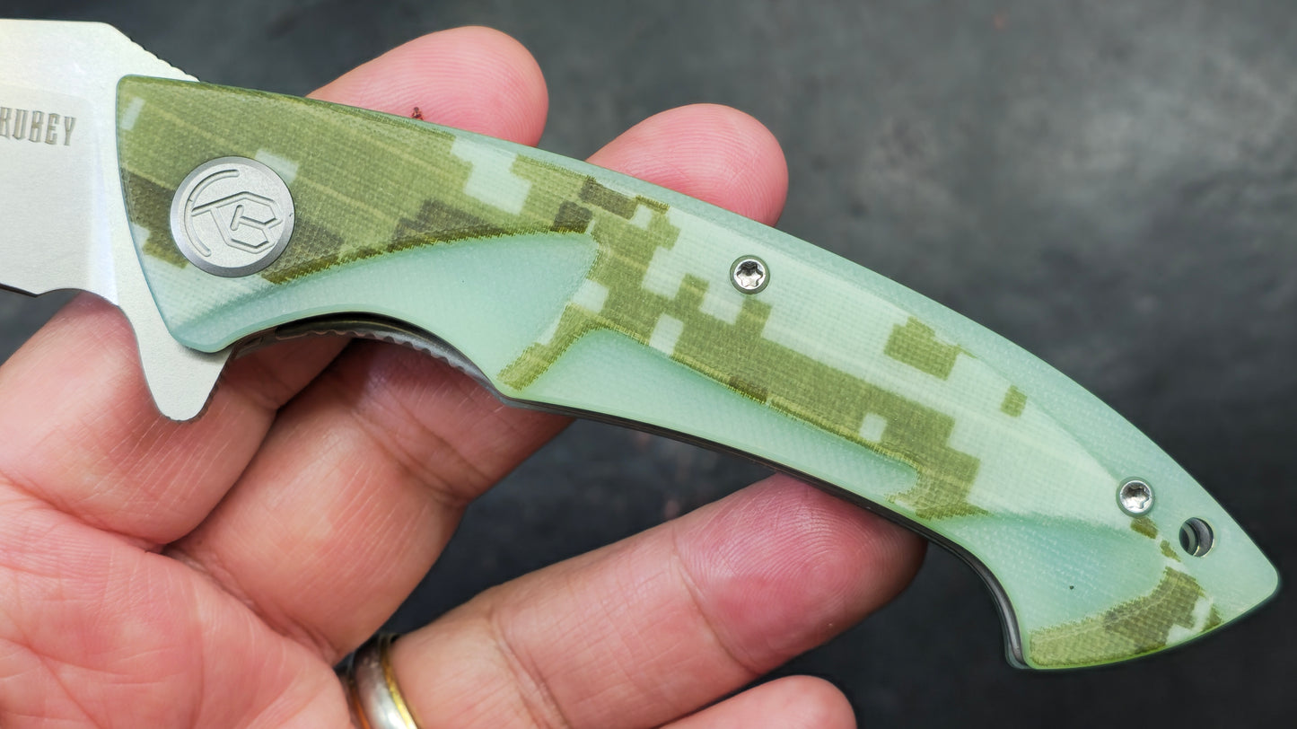 Kubey Anteater Camo G10 14C28N (NEW)