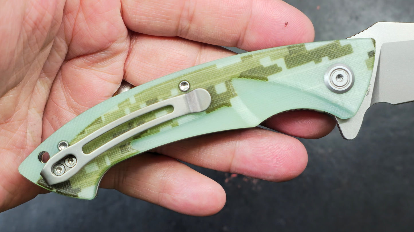 Kubey Anteater Camo G10 14C28N (NEW)