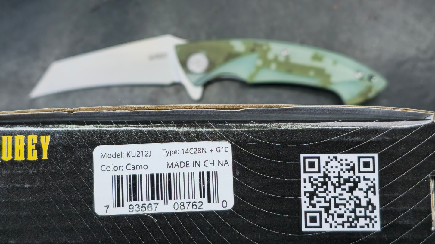 Kubey Anteater Camo G10 14C28N (NEW)
