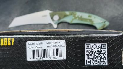 Kubey Anteater Camo G10 14C28N (NEW)
