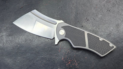 Tuya Knife Hellfire Titanium Carbon Fiber S90V (NEW)