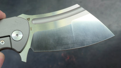 Tuya Knife Hellfire Titanium Carbon Fiber S90V (NEW)