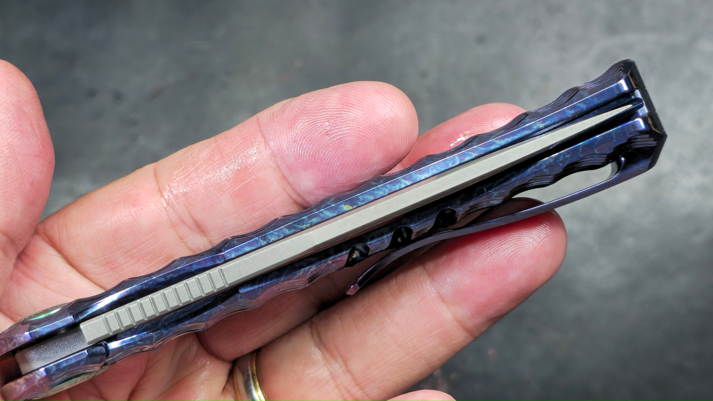 TWOSUN TS444 Blue Anodized Titanium YJ01-V1 (NEW)