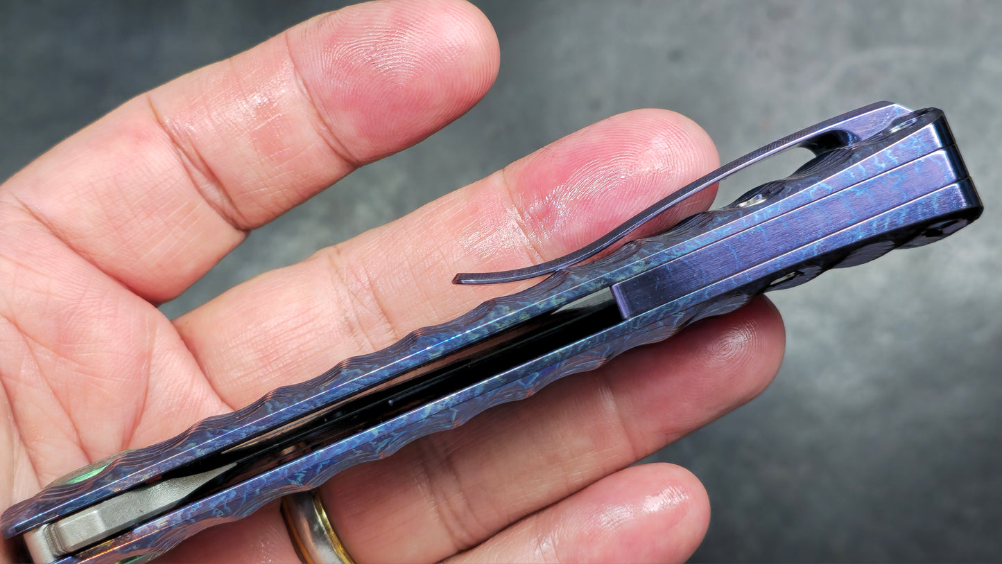 TWOSUN TS444 Blue Anodized Titanium YJ01-V1 (NEW)