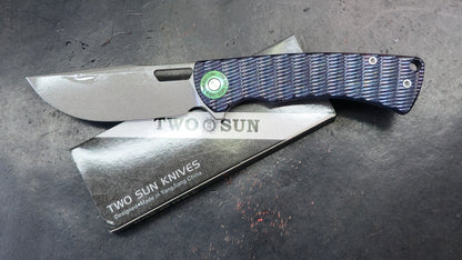 TWOSUN TS444 Blue Anodized Titanium YJ01-V1 (NEW)