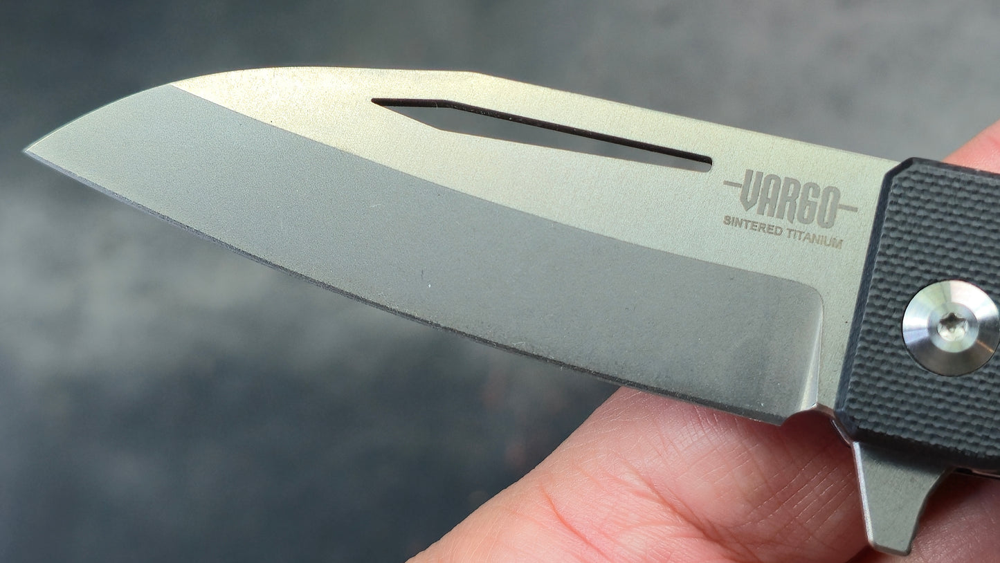 VARGO Sobata 799 G10 Sintered Titanium Blade (NEW)