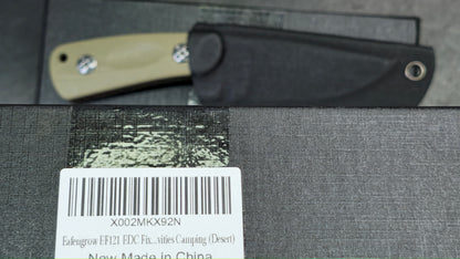 Eafengrow EF121 Fixed Blade G10 D2 (NEW)