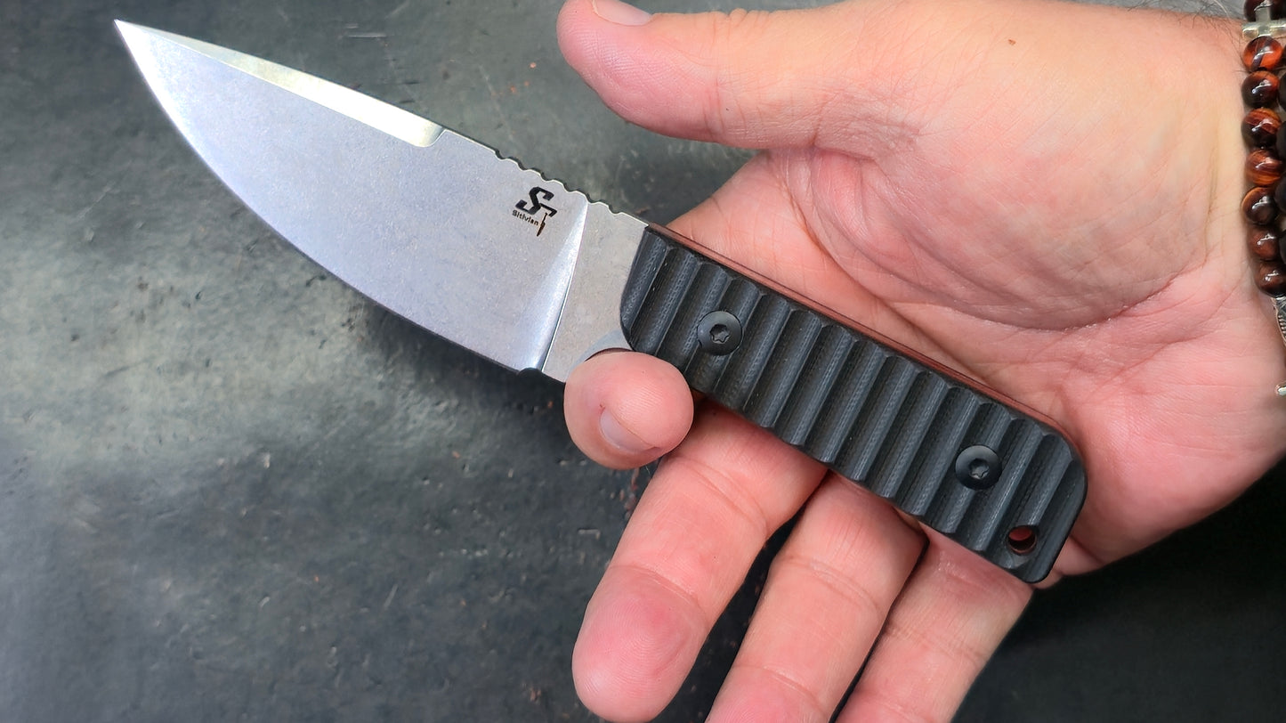 Sitivien ST14 Fixed Blade G10 AUS 10 (NEW)